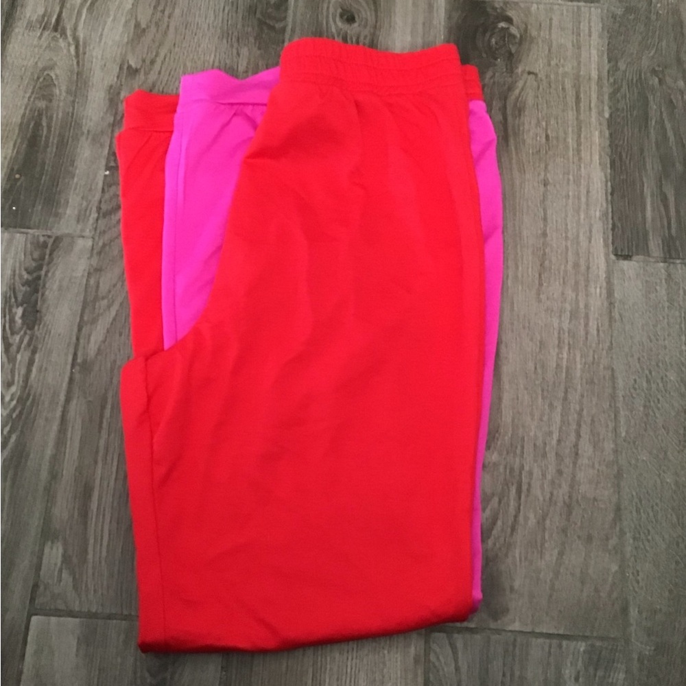 Love J Red and Pink Kids Joggers